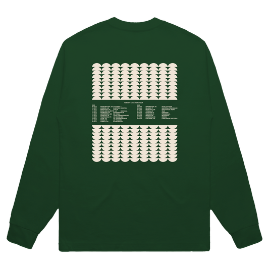 Trees EU Tour 25/26 Longsleeve (Forest Green)