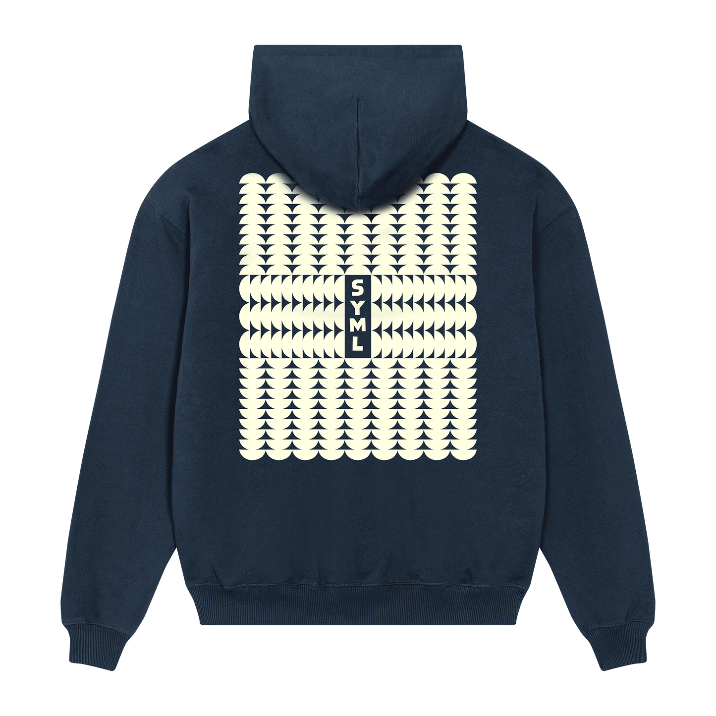 Trees Hooded Sweatshirt (Navy)